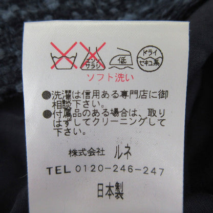 ルネ ノースリーブツイードワンピース