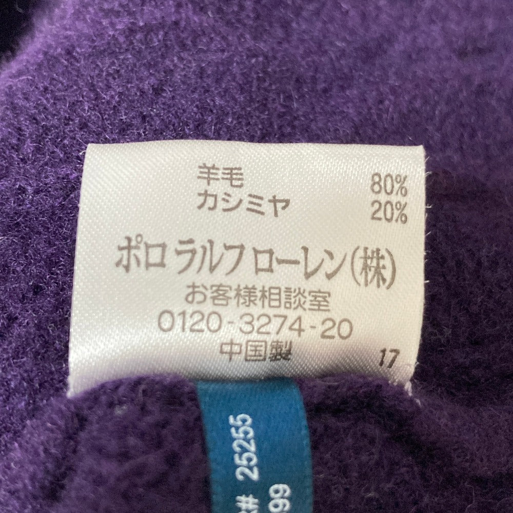 ラルフローレン カシミヤブレンドタートルネックケーブルニットセーター