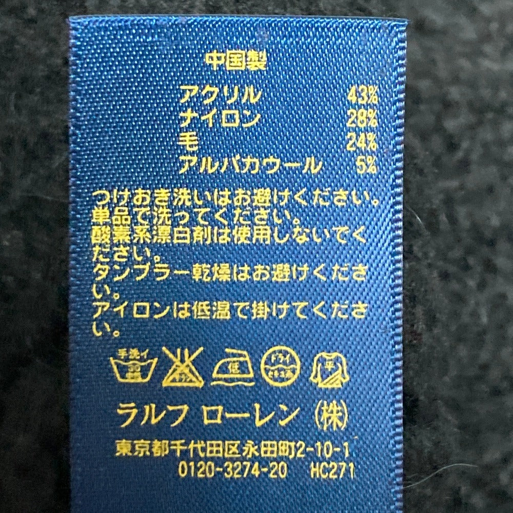 ポロラルフローレン アルパカブレンドケーブルタートルネックセーター