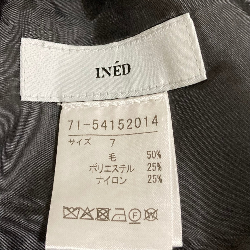 イネド ウールAラインスカート