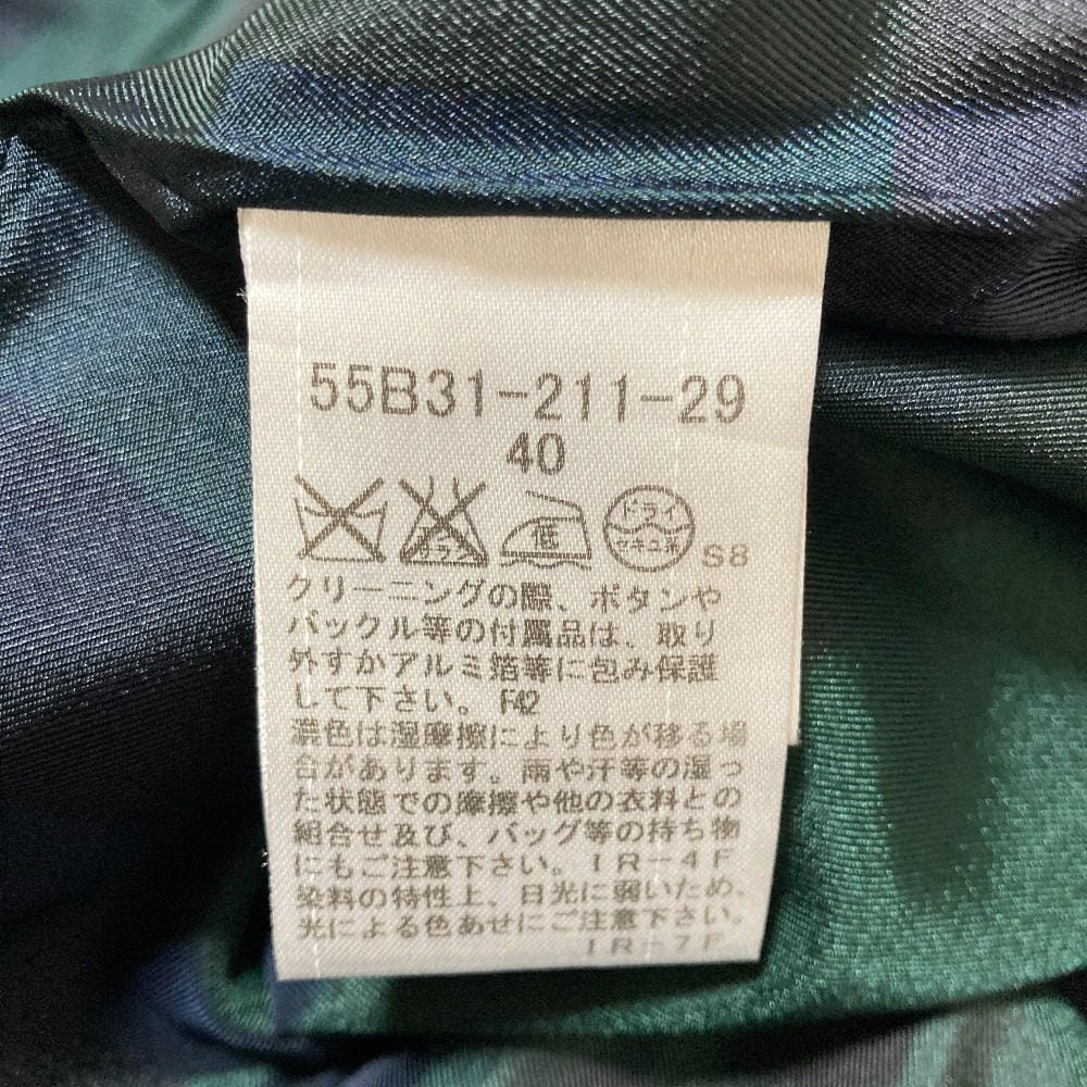 ブルーレーベルクレストブリッジ ウールコート
