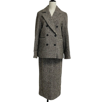 ハーリップトゥ Check Tweed セットアップ