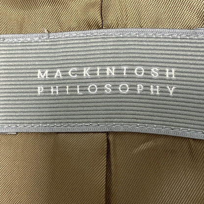 マッキントッシュフィロソフィー ウールトレンチコート