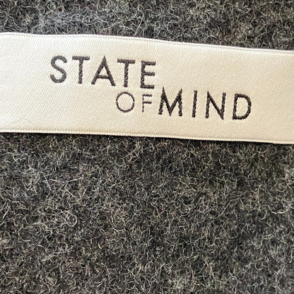 STATE OF MIND ウールアンゴラブレンドコート