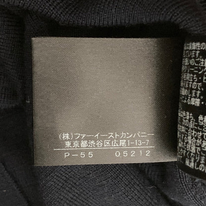 ロベルトコリーナ ハイネックバイカラーニットセーター