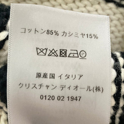 クリスチャンディオール コットンカシミヤニットセーター