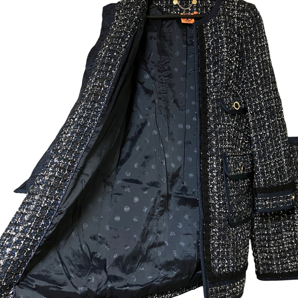 トリーバーチ ラメツイードセットアップ