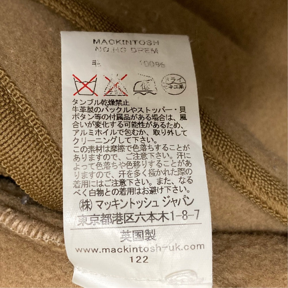 マッキントッシュ DREM ウールポンチョコート
