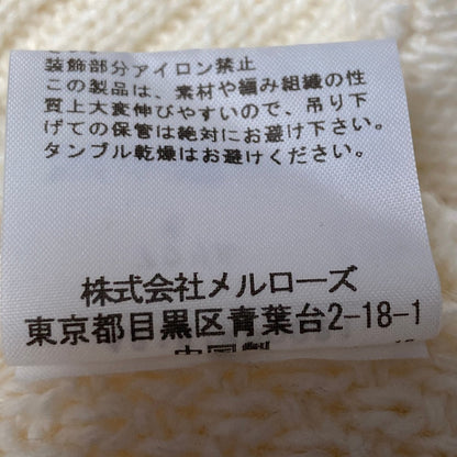 ピンクハウス フリルスリーブニットセーター