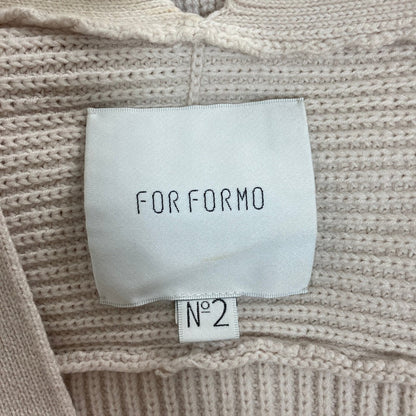 フォルフォルモ リブニットカーディガン