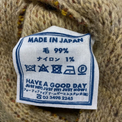 フォーティファイブアール 千歳縮絨ニットボレロ