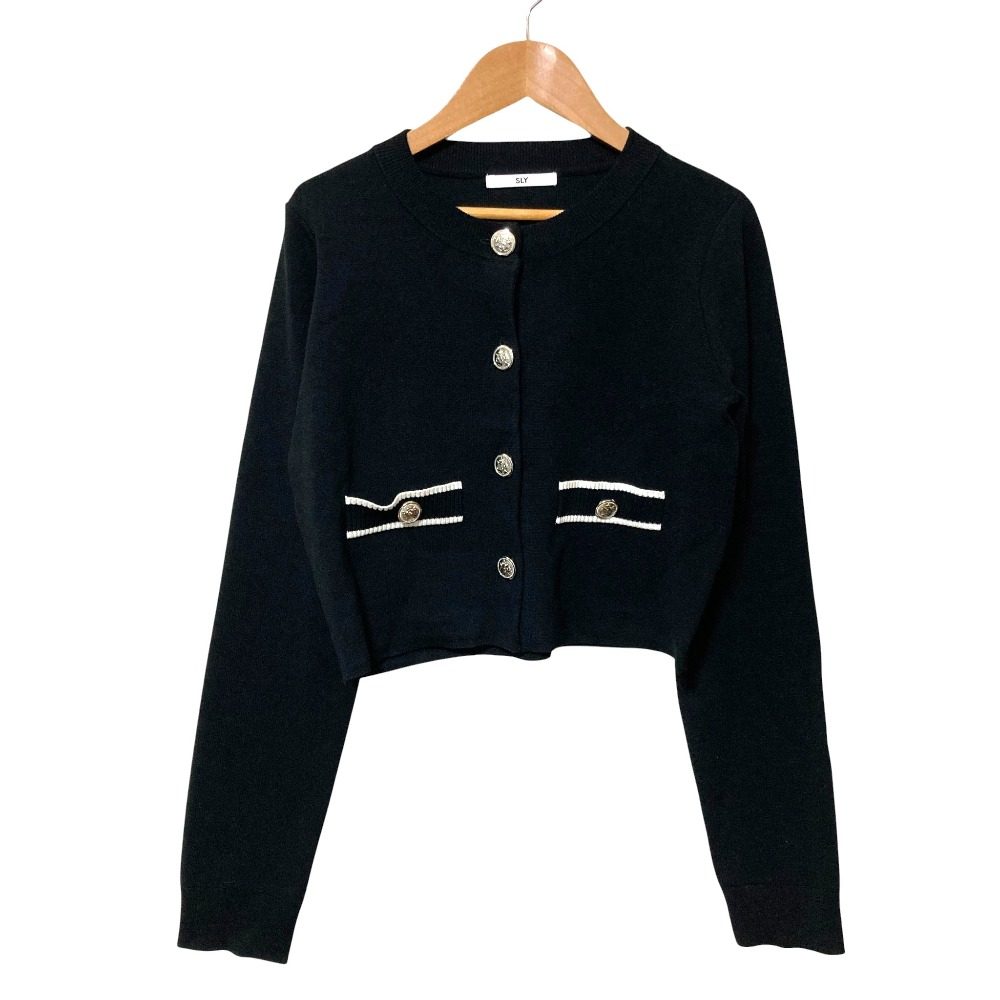 スライ MILANO RIB KNIT カーディガンスカートセット