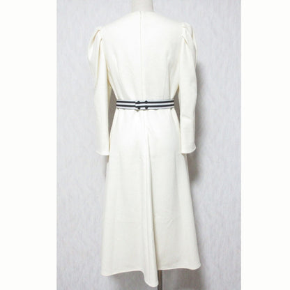 ボーダーズアットバルコニー GRACE SHOULDER WOOL ワンピース