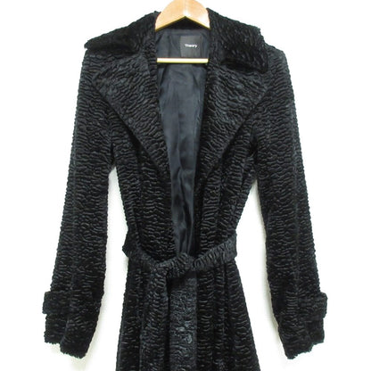 セオリー FAUX ASTRAKHAN OAKLANE NT フェイクファーコート