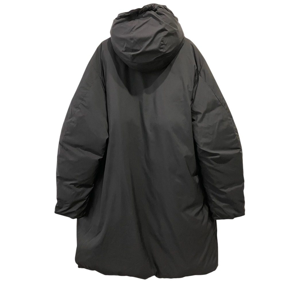 サイトヨウジヤマモト Pe Taffeta Stitch-Less フーデッドダウンコート