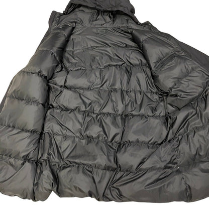 サイトヨウジヤマモト Pe Taffeta Stitch-Less フーデッドダウンコート
