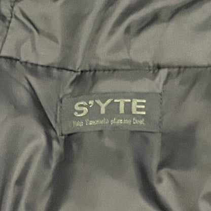 サイトヨウジヤマモト Pe Taffeta Stitch-Less フーデッドダウンコート