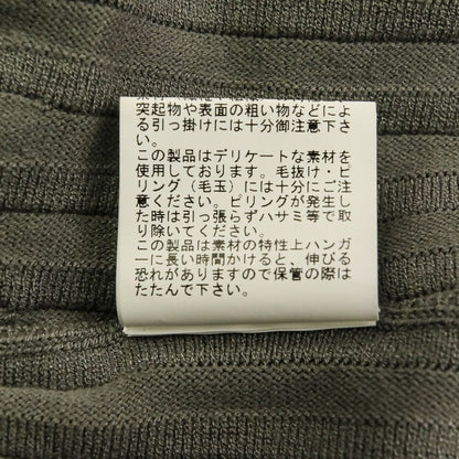 アナイ リブニットフェザーケープワンピース
