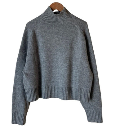 セオリー LANA CASH CROPPED TN PO ニットセーター
