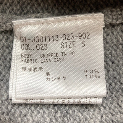 セオリー LANA CASH CROPPED TN PO ニットセーター