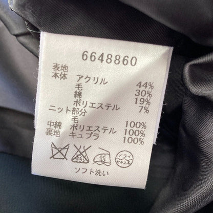 ルネ フラワーレースニットコート