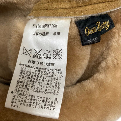 オーウェンバリー ムートンハンドバッグ