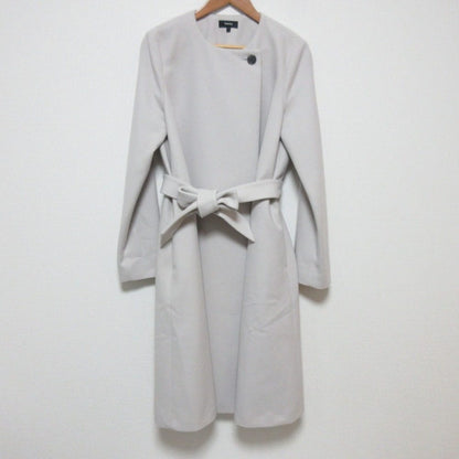 セオリー LAMB MELTON ノーカラーコート