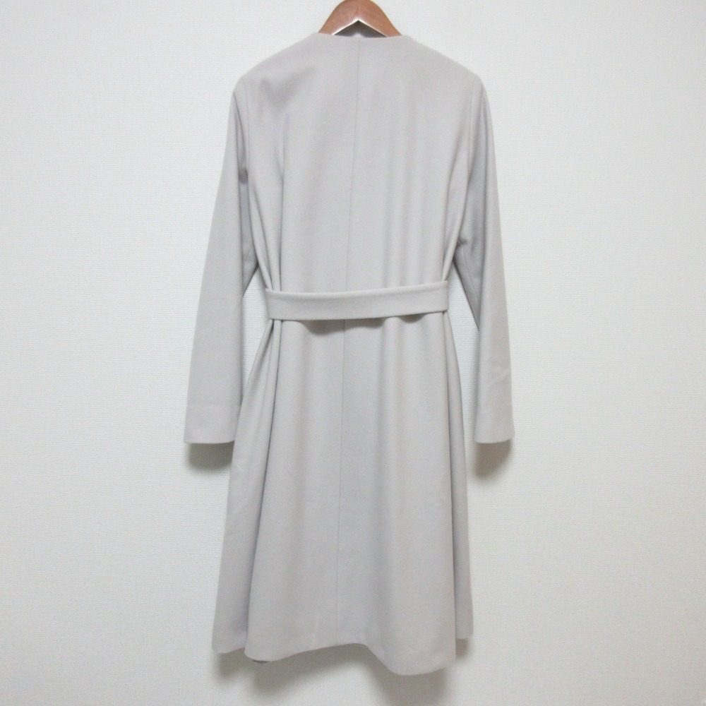 セオリー LAMB MELTON ノーカラーコート