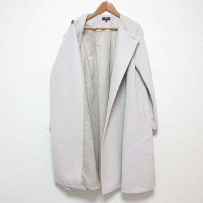 セオリー LAMB MELTON ノーカラーコート