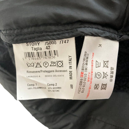 アミナルビナッチ ニットスリーブパデッドジャケット