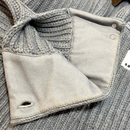サカイ Knit Pullover Detroit ニットプルオーバー