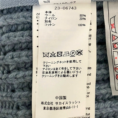 サカイ Knit Pullover Detroit ニットプルオーバー