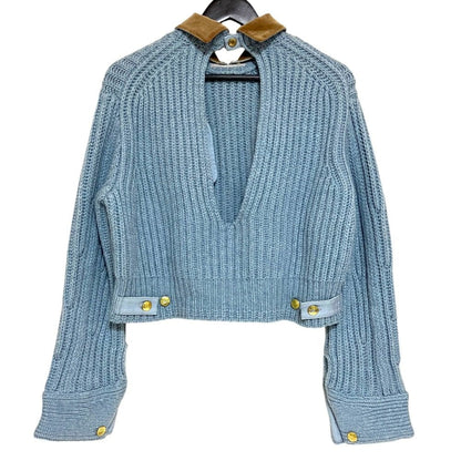 サカイ Knit Pullover Detroit ニットプルオーバー