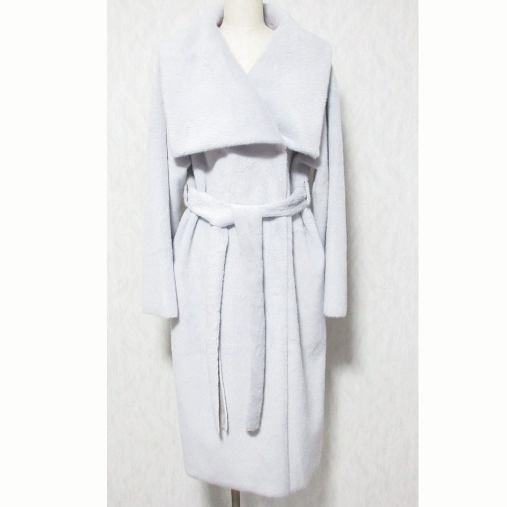ハーリップトゥ Grace Wrap Coat エコファーコート