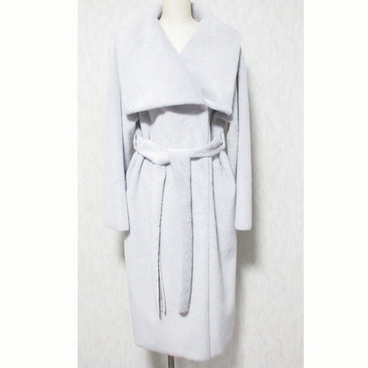 ハーリップトゥ Grace Wrap Coat エコファーコート