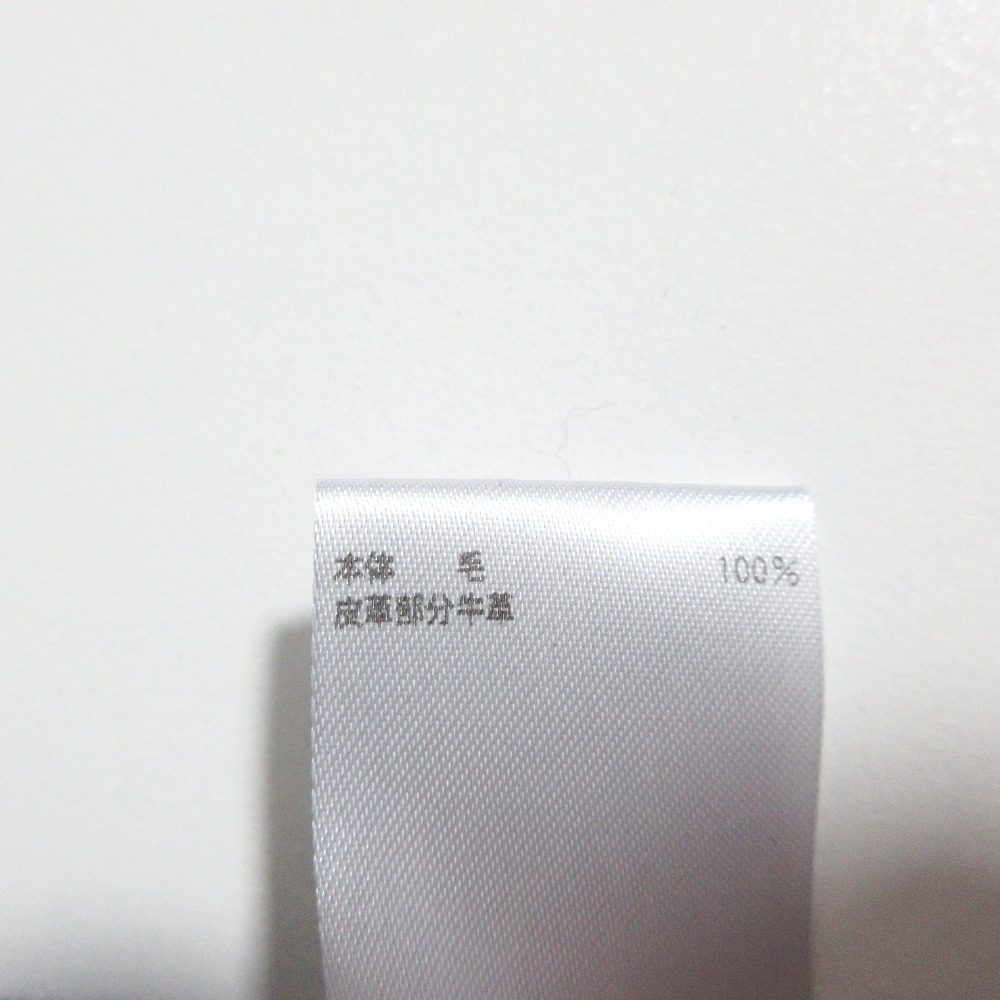 ブラミンク ウールスリーブレスコート