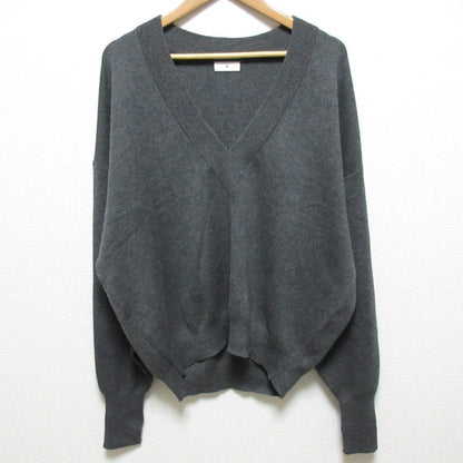 トゥモローランドB カシミヤVネックプルオーバーニット