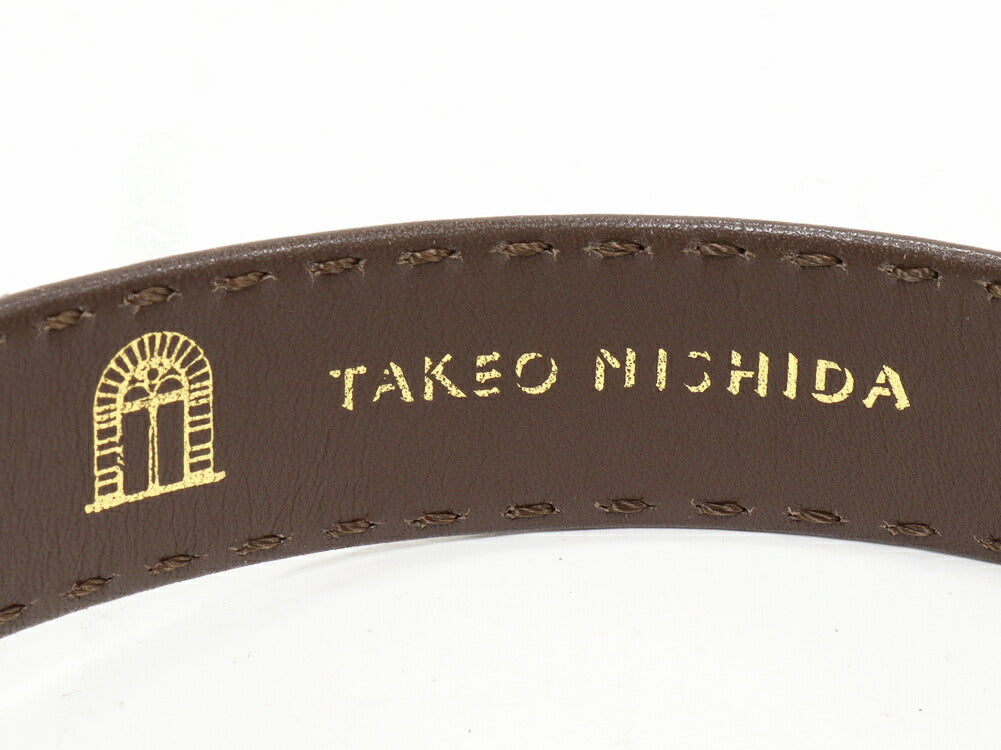 タケオ ニシダ クロコダイル ベルト