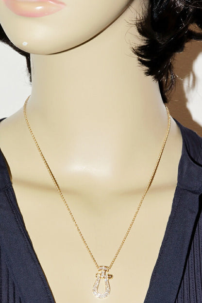 FRED フォース 10 Au750 ダイヤモンド ペンダント ネックレス