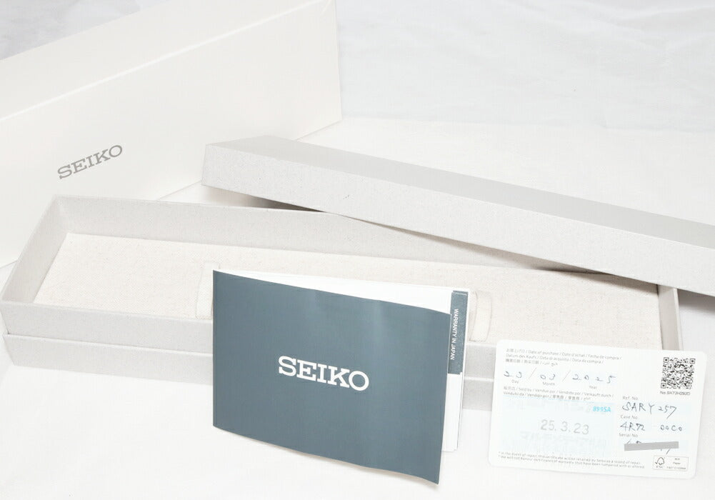 SEIKO プレザージュ ステンレス スチール ウォッチ