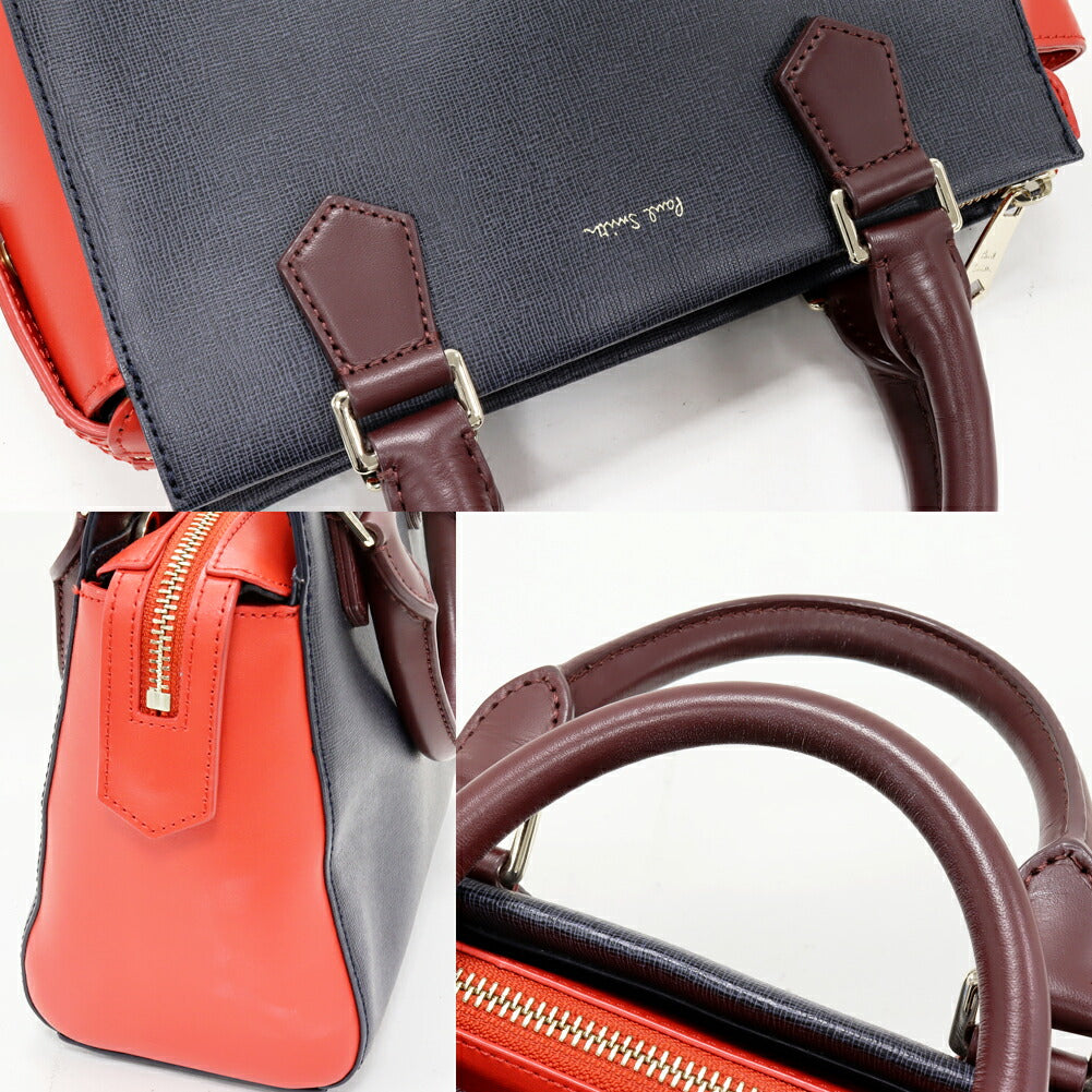 ポールスミス カーフ 2WAY トートバッグ