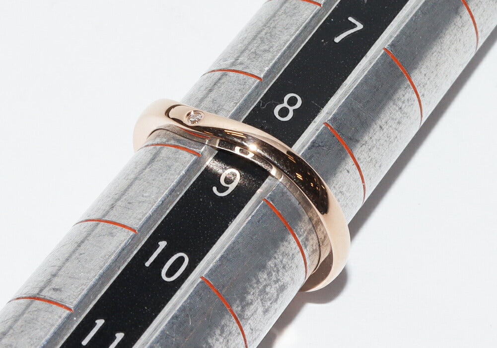 カルティエ バレリーヌ Au750 ダイヤモンド リング サイズ 49