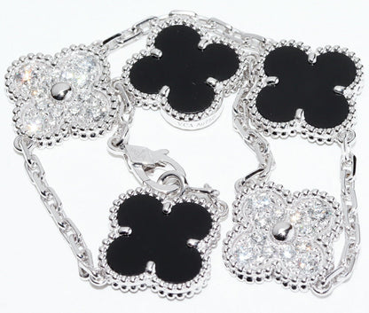 ヴァン クリーフ & アーペル ヴィンテージ アルハンブラ K18WG ブレスレット