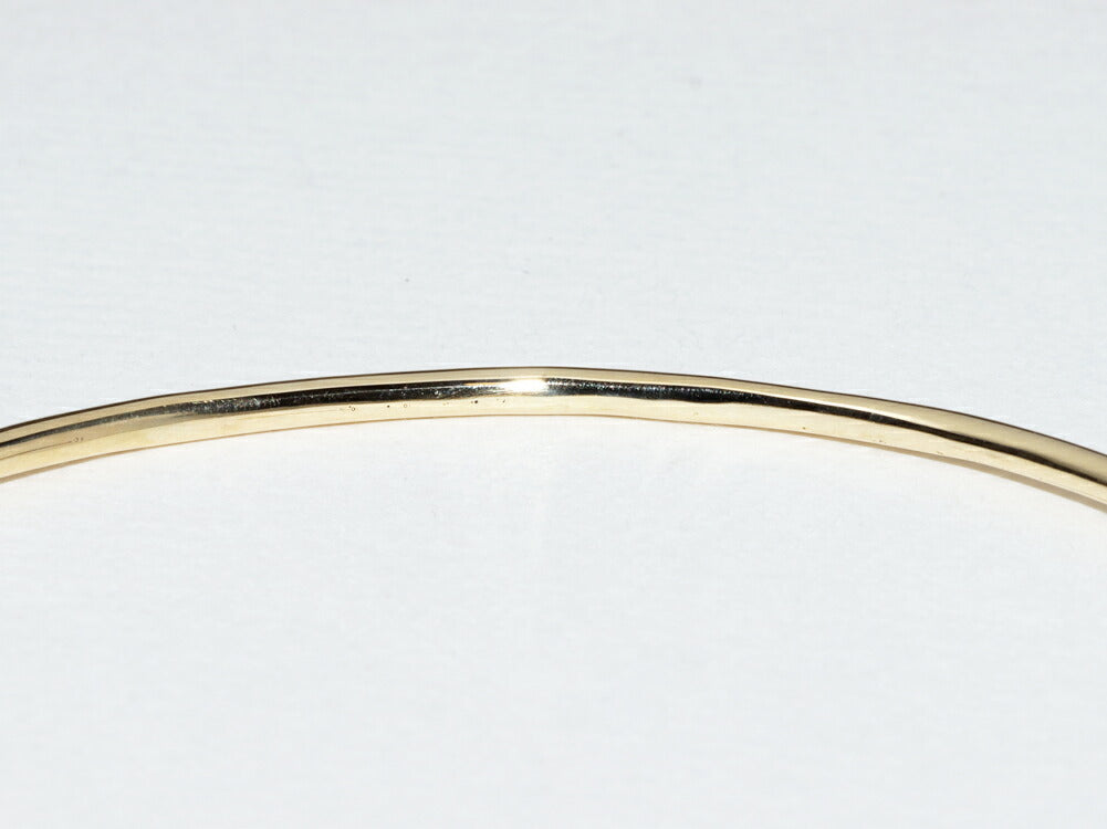 ティファニー T ナロー ワイヤー ブレスレット Au750 サイズ 17