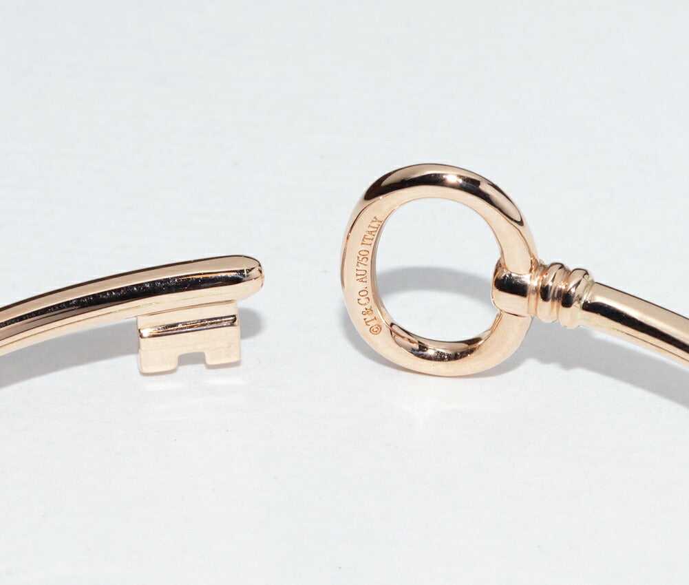 ティファニー オーバル キー Au750 ブレスレット サイズ 17