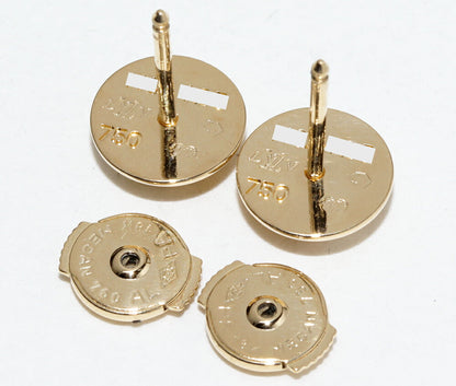 ルイヴィトン ピュス ドレイユクルー K18YG ダイヤ ピアス