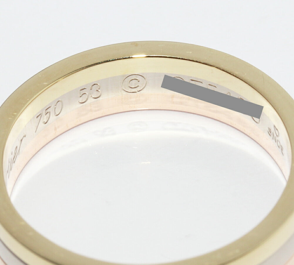 カルティエ ルイカルティエヴァンドーム Au750 リング 13号