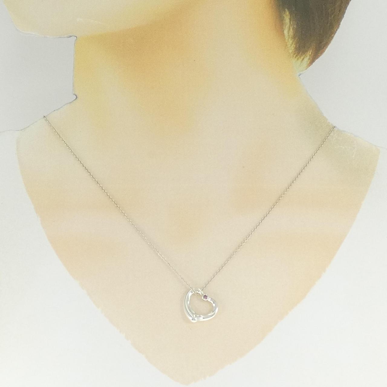 ティファニー & Co. オープン ハート 925 ネックレス