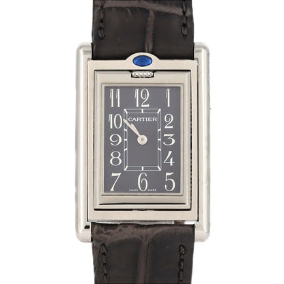 カルティエ タンク バスキュラント ステンレス スチール