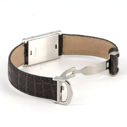 カルティエ タンク バスキュラント ステンレス スチール